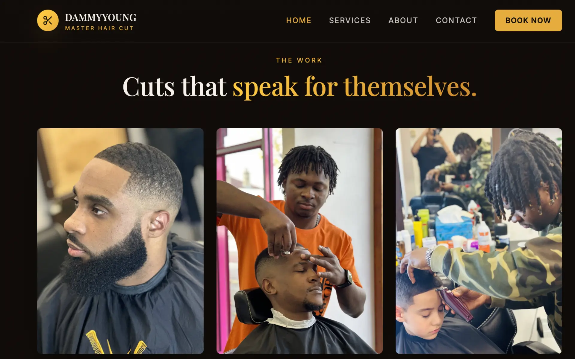 Dammyyoung Master Hair Cut The Work — a gallery of cuts, updated by the barber himself by Elevate Digital